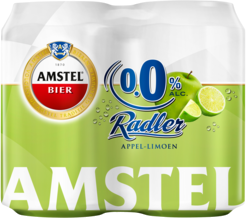 Amstel Radler Appel Limoen 0,0% Blikken 4 x 33cl